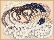 Ожерелья и браслеты из жемчуга