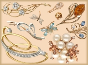 Броши и Булавки из золота